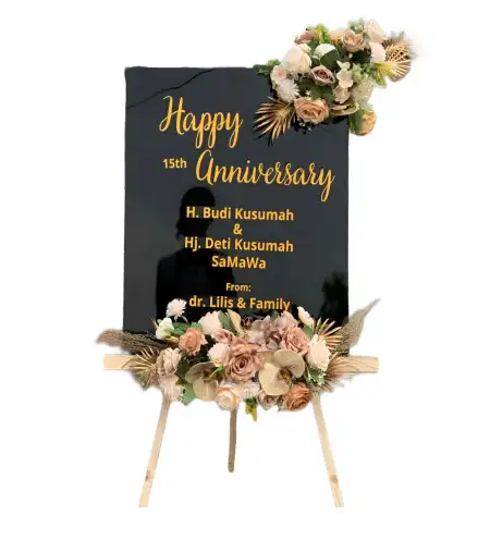 Papan Bunga Akrilik nagekeo