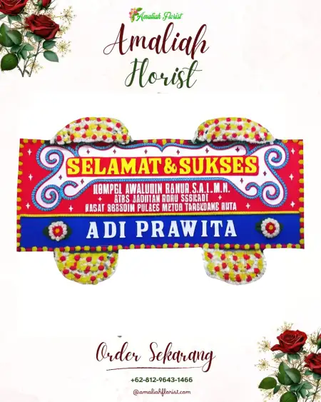 Papan Bunga Ucapan Selamat nagekeo